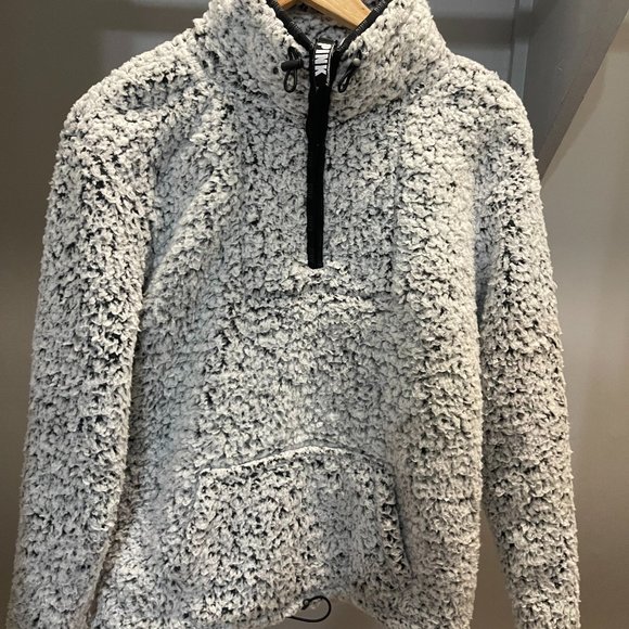 PINK Fleece Sweater - Picture 1 of 3